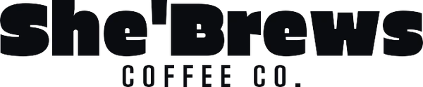 She'Brews Coffee Co. logo